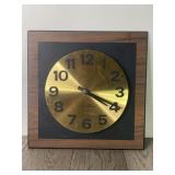 MCM Seth Thomas Clock - 12"x 12ï¿½ - Untested -