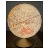 Vintage Replogle Levition Illuminated Globe -
