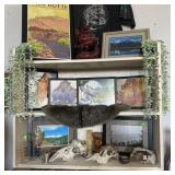 White Shelf - Floor Standing Or Wall Mounting-