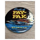 Pride of Pay n Pak Hydroplane U-25 2.25" Pinback