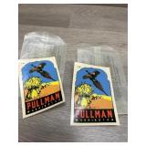 (2) Pullman WA by Lindgren-Turner Water DECALS