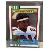1990 Topps Super Rookie Deion Sanders