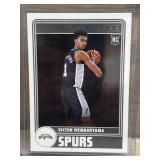 2023-24 NBA Hoops Victor Wembanyama Rookie Card