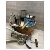 Wood Fruit Basket Full of Rustic Kitchen