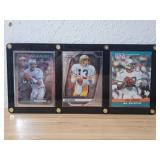 3 Dan Marino Cards In Screwdown Display (Case)