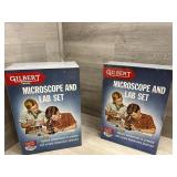 (2) 1950ï¿½s Gilbert Microscope Lab Sets