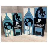 (2) 1950ï¿½s Porter Microcraft Microscope Lab Kits
