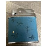 Ronson MCM Sport Turquoise Starburst Ligher