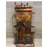Copper 3 Dimensional Wall Art