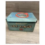 FULL case NOS Crown Jar Rings 24boxes of 12 ea