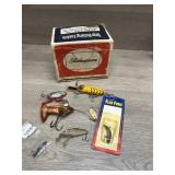 Fishing Lures and Shakespeare Empty Box