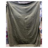 Wool Army Blanket approx 72x80"