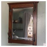 Wood Framed Mirror - 17.5' x 24.25? -