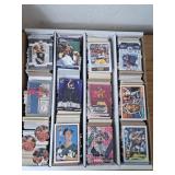 3200+ Assorted NFL, MLB & NBA Cards Box