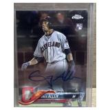 2018 Topps Chrome GREG ALLEN Rookie Autograph RC