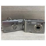 Cameras - HP PhotoSmart  and Olympus Sp-700