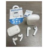 Ear Buds and Memory Card for GameCube & PS2