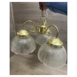 3 Shade Ceiling Light