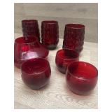 Red Glass Lot