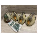 (4) VTG Fiber Duck Decoys
