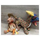 Cirque Di Soule Plush and Lion King Plush