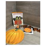 Variety of Pumpkin Decor