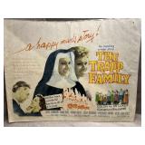 1960 Movie Poster - The Trap Family 22x28"