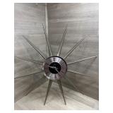 Welby Atomic Starburst MCM Clock
