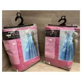 (2) Princess Sz Small Dress Up / Halloween Costume