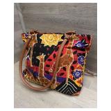 New Marilyn USA Hand Bag Purse African Giraffe