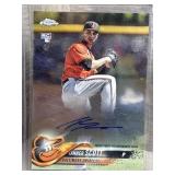 2018 Topps Chrome - Rookie Auto Tanner Scott