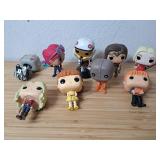 9 Loose Funko POP Figures (M1)