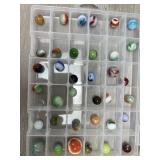 Marble Assortment - Shooters and more. 36 ct