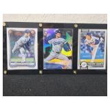 3 Yoshinobu Yamamoto Dodgers Cards In A