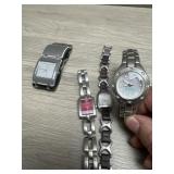 (4) Ladies Fossil Watches
