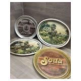 Vintage Tray Lot