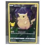 Pikachu Full Art Celebrations Stamp 005/025 Mint