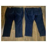 NWT Lee Jeans Womens Size 30W - (2) Pairs