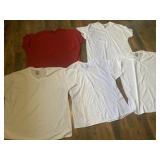 (5) Menï¿½s Size 3XL & 4XL T Shirts Lot -