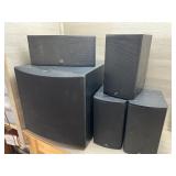 (5) Boston Surround Sound Speakers CR6: CR1 and