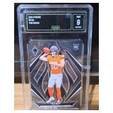GMA Graded 9 Mint 2024 Phoenix Bo Nix Rookie Card