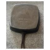 Wagner Ware Square Cast Iron Pan - Seasoned &
