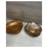 (2) Copper Trays