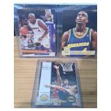 (3) 1994 Chris Webber Warriors Rookie Cards