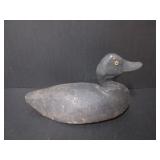 EARLY BLUEBILL DRAKE DECOY FOUND ON RICE LAKE