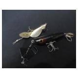 VINTAGE SPOON LURE & SPUTTERBUZZ