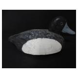 OLD CARVED BLUEBILL DUCK DECOY
