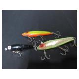 3 VINTAGE FISHING LURES