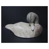 RARE HOLLOW BODY PREENING MALLARD DRAKE DECOY