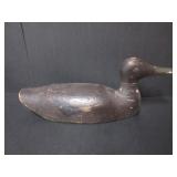 NICE EARLY TACK EYED DUCK DECOY
